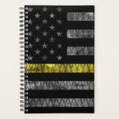 Dispatcher Thin Yellow Line Flag Planner (Voorkant)