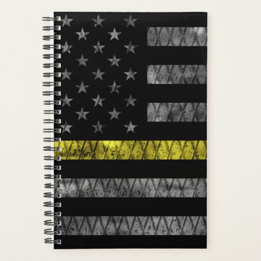 Dispatcher Thin Yellow Line Flag Planner (Voorkant)
