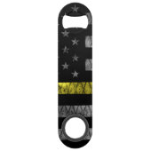 Dispatcher Thin Yellow Line Flag Speed Flessenopener (Voorkant)