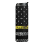 Dispatcher Thin Yellow Line Flag Thermosbeker (Gedraaid links)