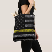Dispatcher Thin Yellow Line Flag Tote Bag (Dichtbij)
