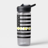 Dispatcher Thin Yellow Line Water Flacon Waterfles (Links)