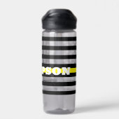 Dispatcher Thin Yellow Line Water Flacon Waterfles (Achterkant)