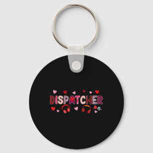 Dispatcher Tools Valentijnsdag Luipaard Cute Hear Sleutelhanger