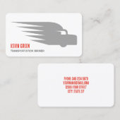 🚚 Dispatcher Transportation Broker Visitekaartje (Voorkant / Achterkant)