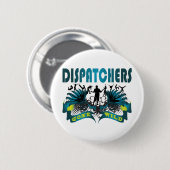 Dispatchers Gone Wild Ronde Button 5,7 Cm (Voorkant /achterkant)
