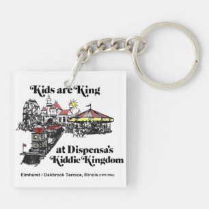 Dispensa's Kiddie Kingdom, Oakbrook Terrace Sleutelhanger