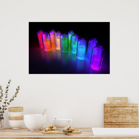 Dispersie Poster (Keuken)