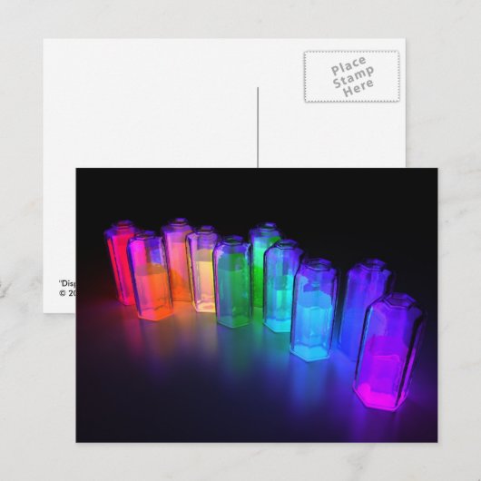 Dispersion Mousepad Briefkaart (Voorkant / Achterkant)