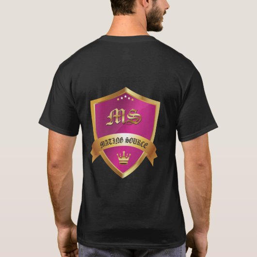 Displacement Chess Puzzle T-shirt (Achterkant)