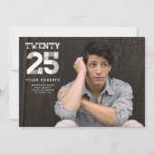 Display Afstuderen 2025 Fotoaankondiging Kaart (Voorkant)