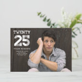 Display Afstuderen 2025 Fotoaankondiging Kaart (Staand voorkant)