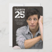 Display Afstuderen 2025 Fotoaankondiging Kaart (Voorkant)