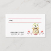 Display Douche Geen Gift Wrap Gedicht Houtland Her Informatiekaartje (Achterkant)