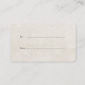 Display Douche Geen Wrap Gedicht Citrus Sinaasappe Informatiekaartje (Achterkant)