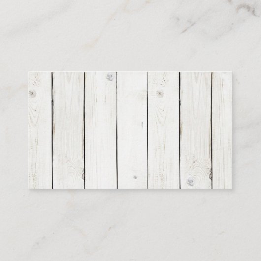 Display Douche Insert voor Uitnodiging - Rustiek Informatiekaartje (Achterkant)