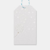 Display Douche Maan en sterren gepersonaliseerd Cadeaulabel (Achterkant)