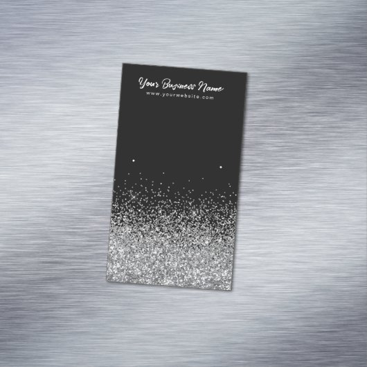 Display Earring Black Color Magnetisch Visitekaartje (Voorbeeld)