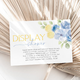 Display Shower Card Main Squeeze Bridal Shower Bedankkaart