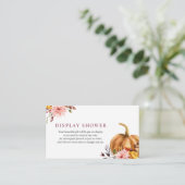 Display Shower-insteekkaart Informatiekaartje (Staand voorkant)