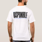 Disponible T-shirt (Achterkant)
