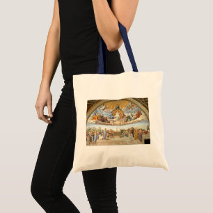 Disputà del Santissimo Sacramento, Rafaël Sanzio Tote Bag