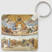 Disputà van het Heilig Sacrament, Raphael Sanzio Sleutelhanger (Achterkant)
