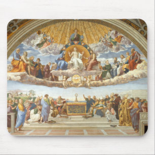 Disputatie over het Heilig Sacrament, Raphael Sanz Muismat
