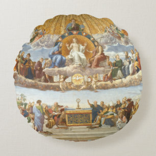 Disputatie over het Heilig Sacrament, Raphael Sanz Rond Kussen