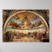 Disputatie van de eucharist poster (Voorkant)