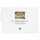 Disputatie van het Heilige Stoel, Raphael Sanzio (Achterkant Horizontaal)