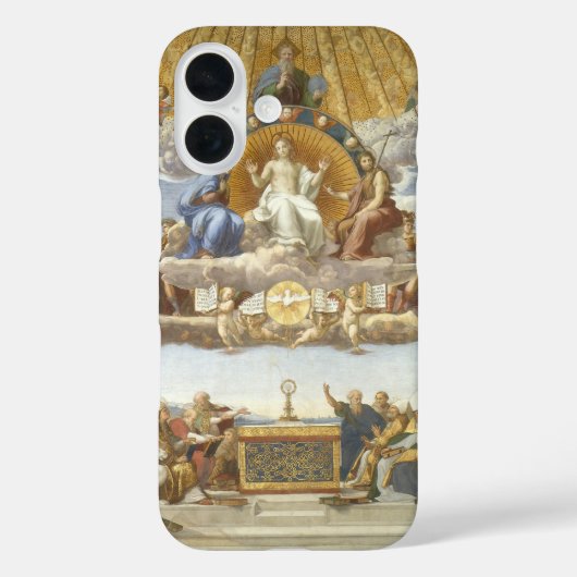 Disputatie van het Heilige Stoel, Raphael Sanzio Case-Mate iPhone Case (Achterkant)