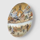 Disputatie van het Heilige Stoel, Raphael Sanzio Grote Klok (Hoek)