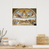 Disputatie van het Heilige Stoel, Raphael Sanzio Poster (Keuken)