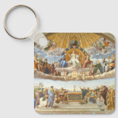 Disputatie van het Heilige Stoel, Raphael Sanzio Sleutelhanger (Voorkant)