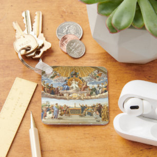 Disputatie van het Heilige Stoel, Raphael Sanzio Sleutelhanger