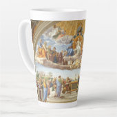 Dispuut over het Heilig Sacrament, Raphael Sanzio Latte Mok (Linkerhoek)