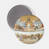 Dispuut over het Heilig Sacrament, Raphael Sanzio Magneet (Voorkant / Achterkant)