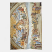 Dispuut over het Heilig Sacrament, Raphael Sanzio Theedoek (Verticaal)