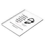 DISRAELI citeert SUCCESS OPPORTUNITY Inspirerend Notitieboek (Linkerzijde)