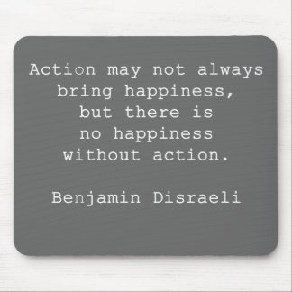 Disraeli Quote Grey Muismat