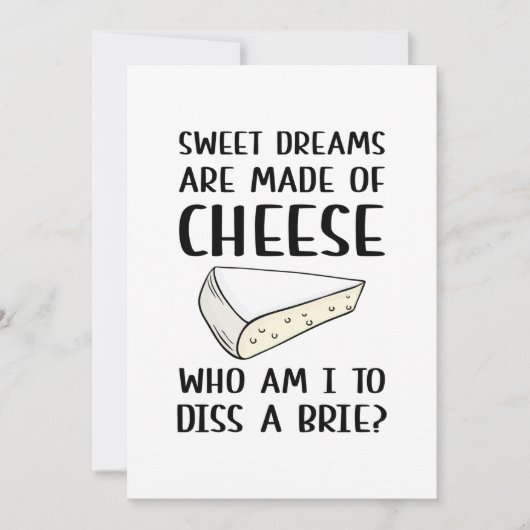 Diss A Brie Bedankkaart (Voorkant)