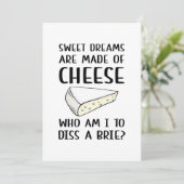 Diss A Brie Bedankkaart (Staand voorkant)