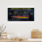 Dissectie van een Lunar Tetrad Poster (Keuken)
