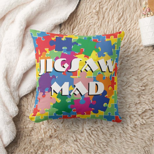 Dissectoloog Jigsaw Puzzle Lover samengesteld Kussen (Deken)