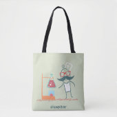 Dissector Scientist Canvas tas (Voorkant)