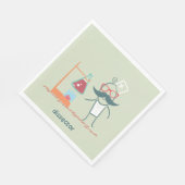 Dissectorwetenschapper Napkins Servet (Hoek)