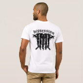 dissensie - " geef me je dood " t-shirt (Achterkant volledig)