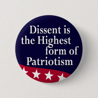 Dissent is de hoogste vorm van Button