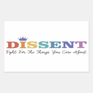 Dissent RBG Sticker